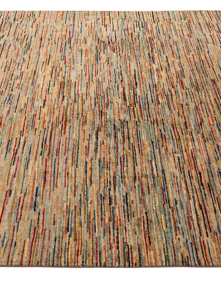 Detail image of 6' 6 x 9' 7  Hand Knotted Modern Ziegler Rug