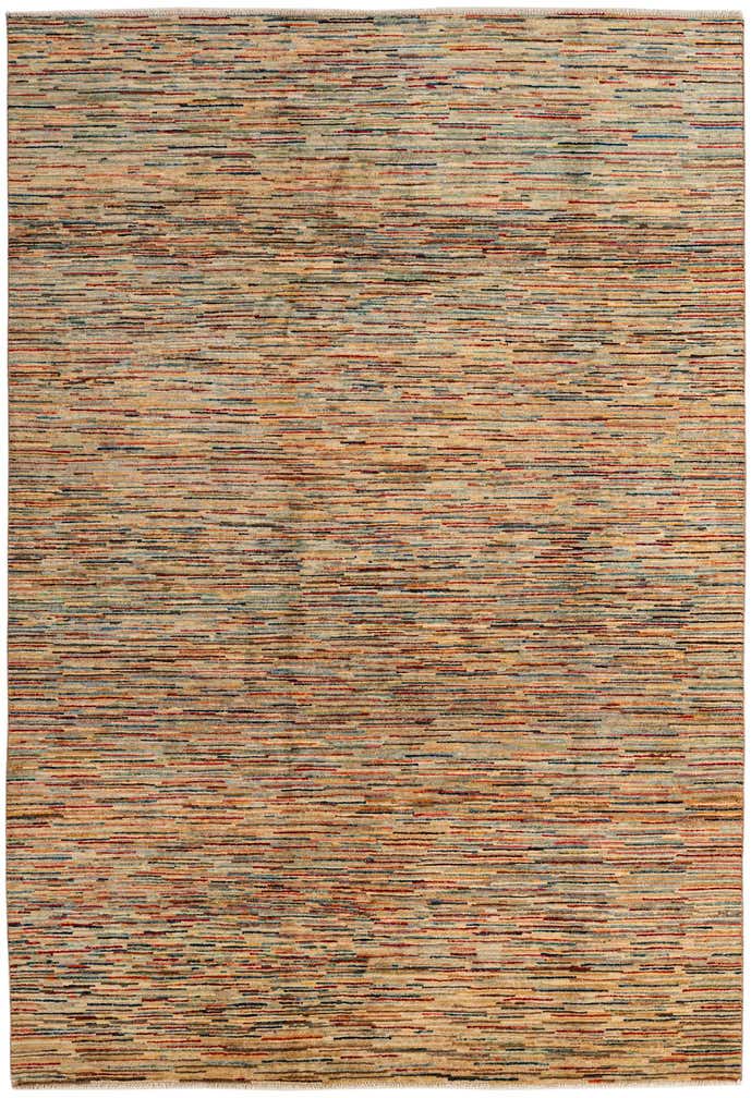 6' 6 x 9' 7 Hand Knotted Modern Ziegler Rug