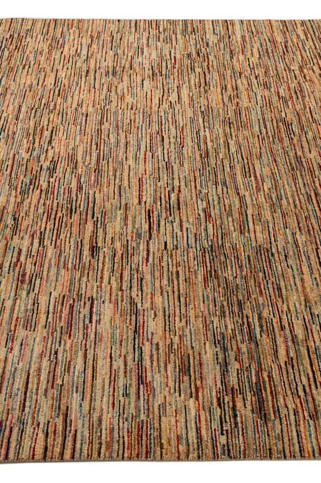 Detail image of 6' 8 x 9' 7 Hand Knotted Modern Ziegler Rug
