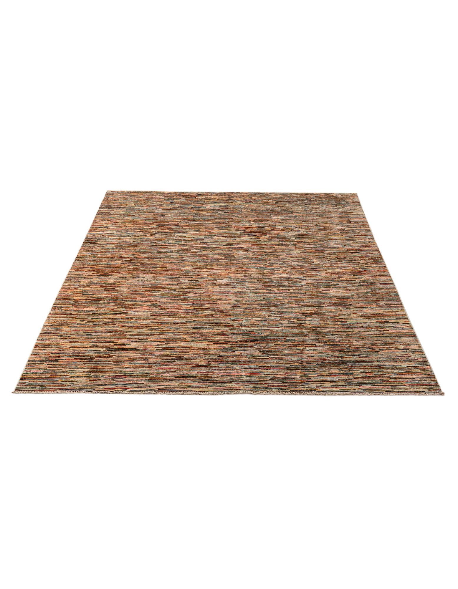 6' 7 x 9' 5 Hand Knotted Modern Ziegler Wool Rug