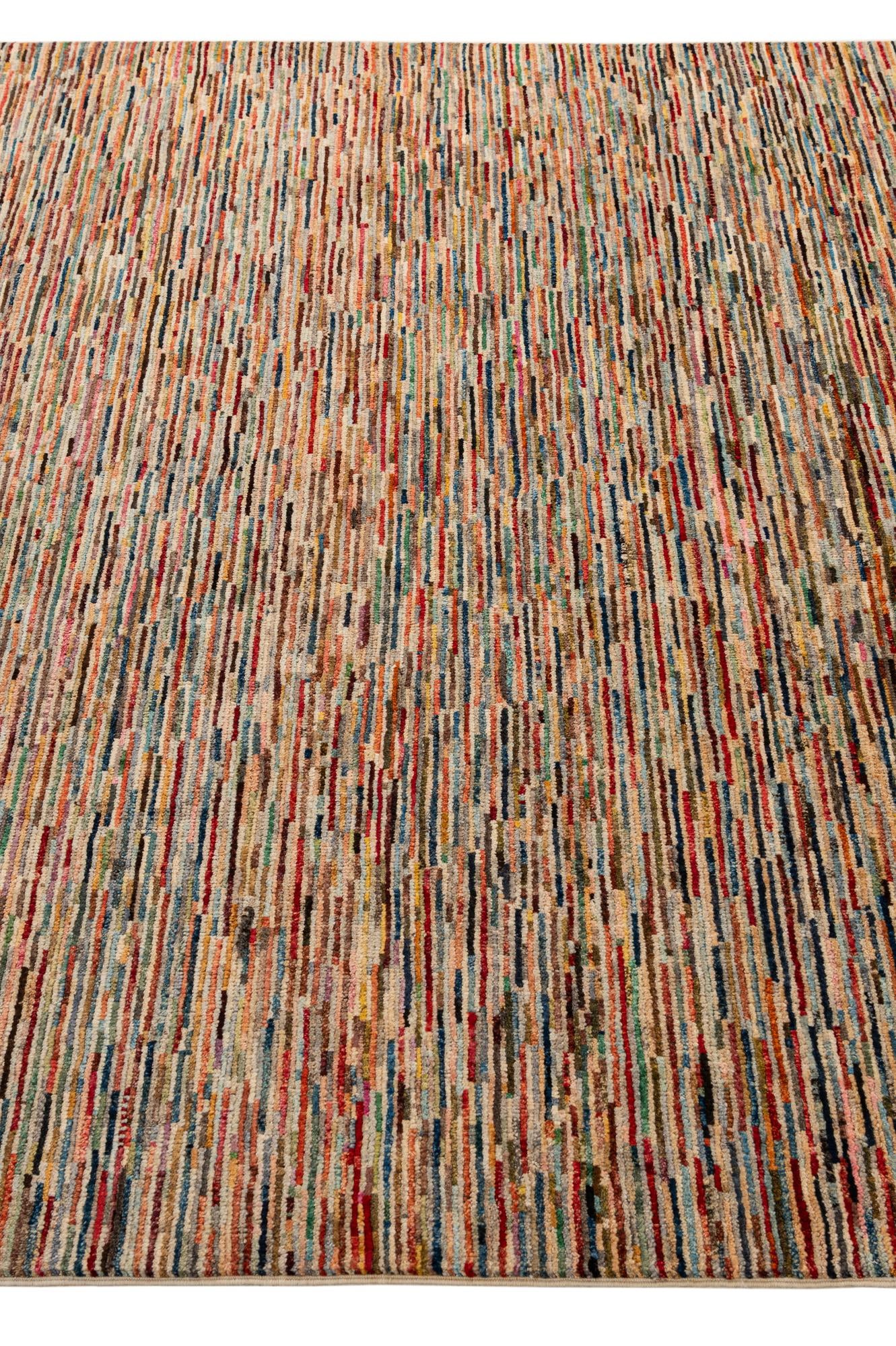 6' 7 x 9' 5 Hand Knotted Modern Ziegler Wool Rug