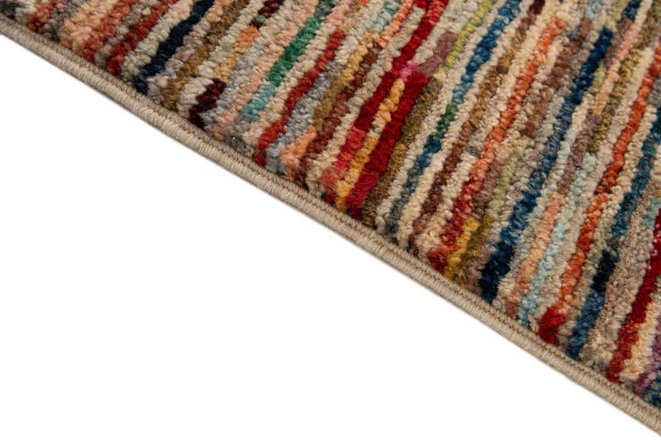 Detail image of 6' 7 x 9' 5 Hand Knotted Modern Ziegler Wool Rug