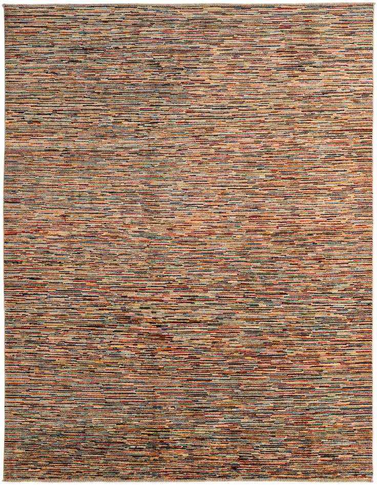 Detail image of 6' 7 x 9' 5 Hand Knotted Modern Ziegler Wool Rug