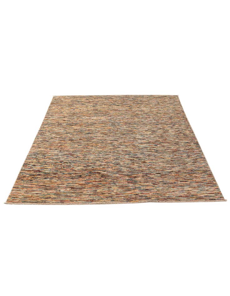 Detail image of 6' 6 x 9' 6 Hand Knotted Modern Ziegler Rug