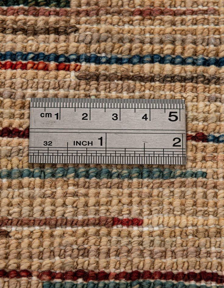 Detail image of 6' 6 x 9' 10  Hand Knotted Modern Ziegler Rug