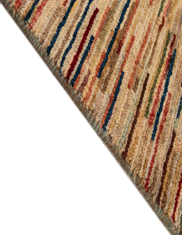 Detail image of 6' 6 x 9' 10  Hand Knotted Modern Ziegler Rug