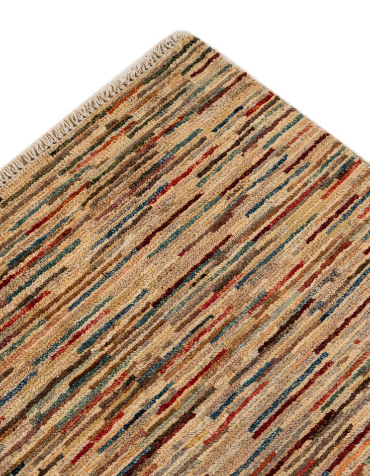 Detail image of 6' 6 x 9' 10  Hand Knotted Modern Ziegler Rug