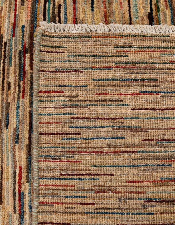 Detail image of 6' 6 x 9' 10  Hand Knotted Modern Ziegler Rug