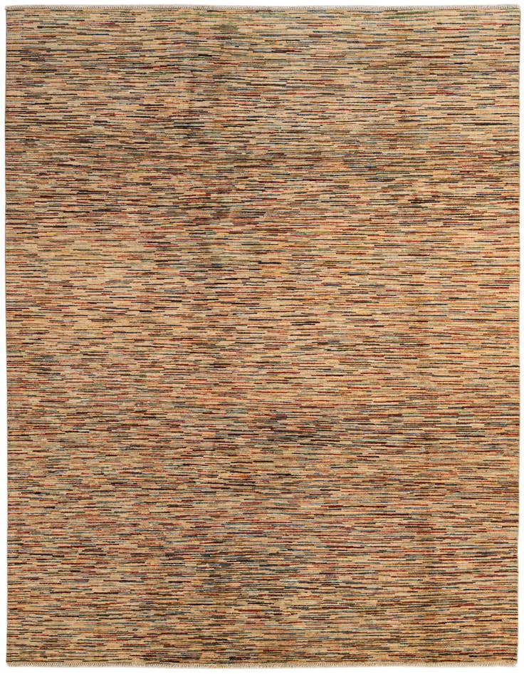 Detail image of 6' 6 x 9' 10 Hand Knotted Modern Ziegler Rug