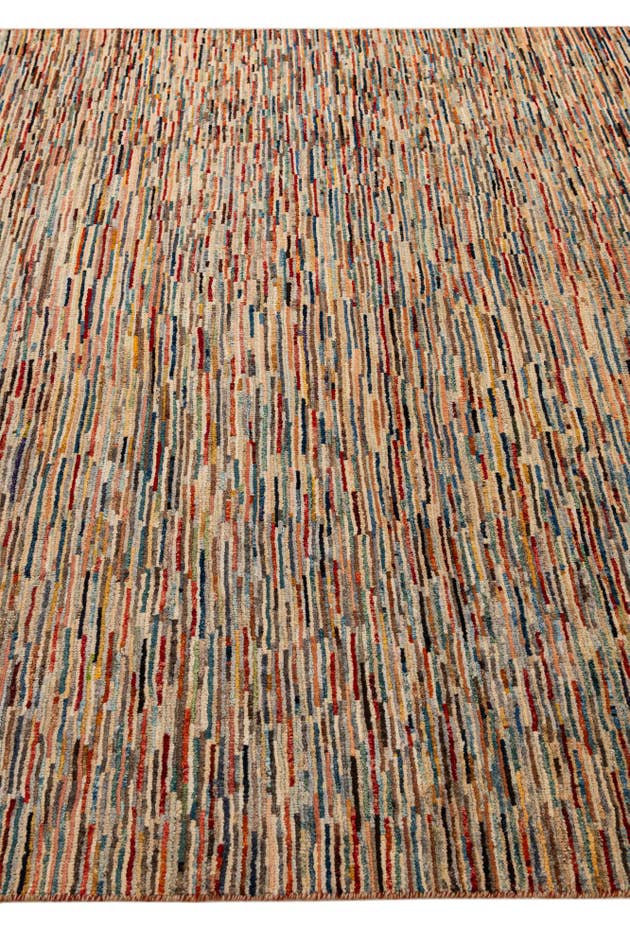 Detail image of 6' 9 x 9' 3 Hand Knotted Modern Ziegler Rug