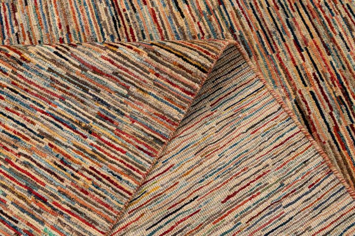 6' 9 x 9' 3 Hand Knotted Modern Ziegler Rug