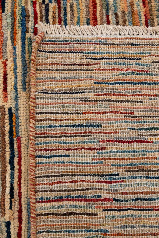 6' 9 x 9' 3 Hand Knotted Modern Ziegler Rug