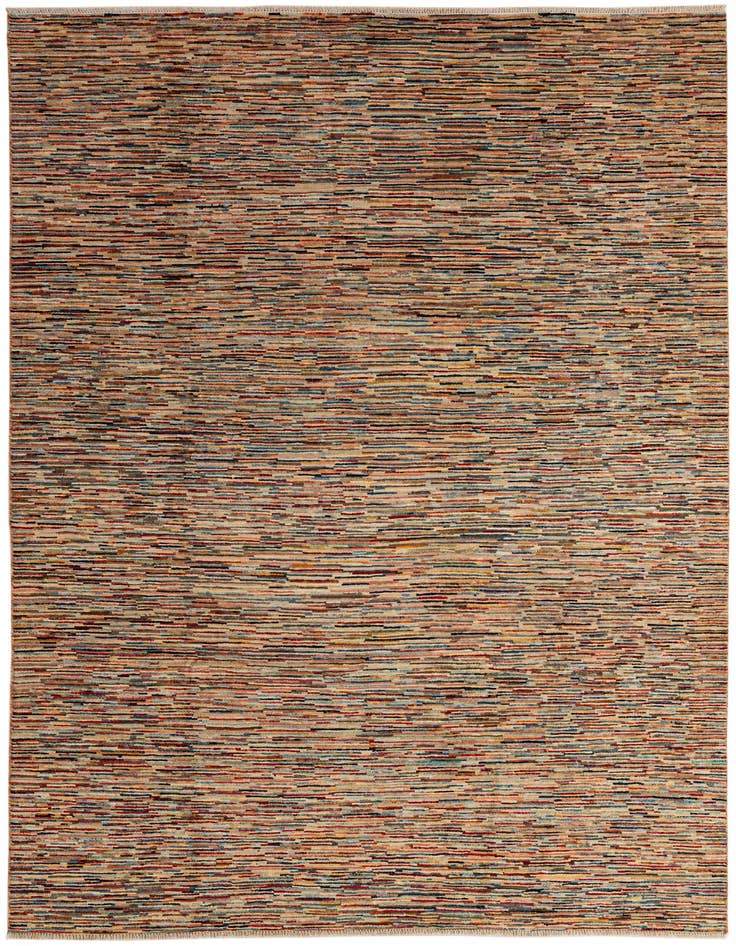 Detail image of 6' 9 x 9' 3 Hand Knotted Modern Ziegler Rug