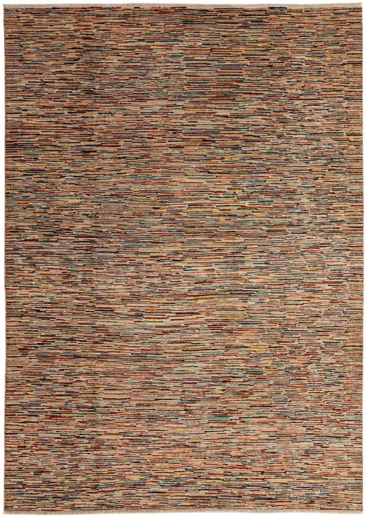 6' 9 x 9' 3 Hand Knotted Modern Ziegler Rug