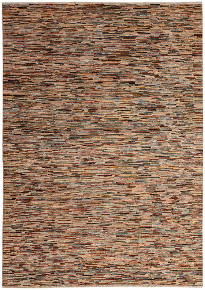 Detail image of 6' 9 x 9' 3 Hand Knotted Modern Ziegler Rug
