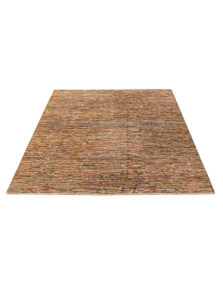 Detail image of 6' 6 x 9' 7  Hand Knotted Modern Ziegler Rug