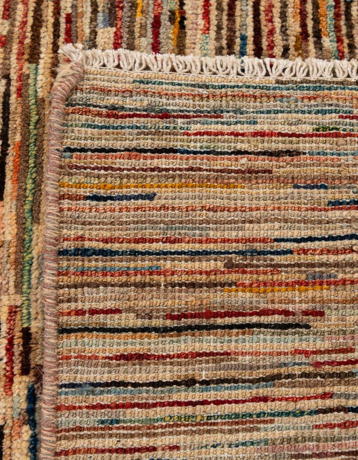 Detail image of 6' 6 x 9' 7  Hand Knotted Modern Ziegler Rug