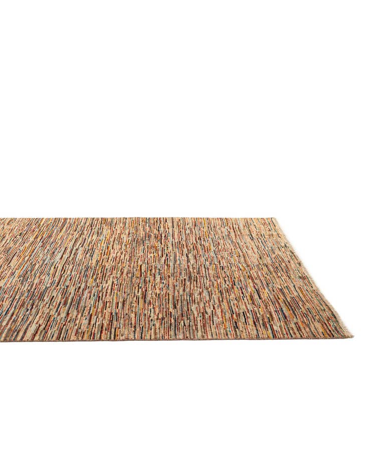 Detail image of 6' 6 x 9' 7  Hand Knotted Modern Ziegler Rug