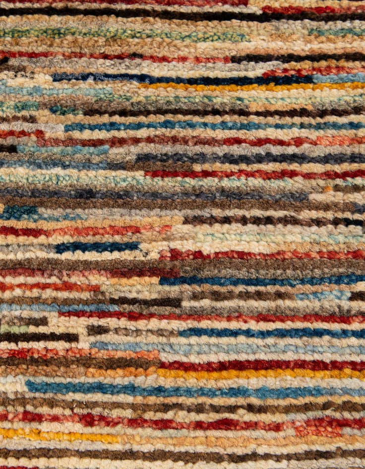 Detail image of 6' 6 x 9' 7  Hand Knotted Modern Ziegler Rug