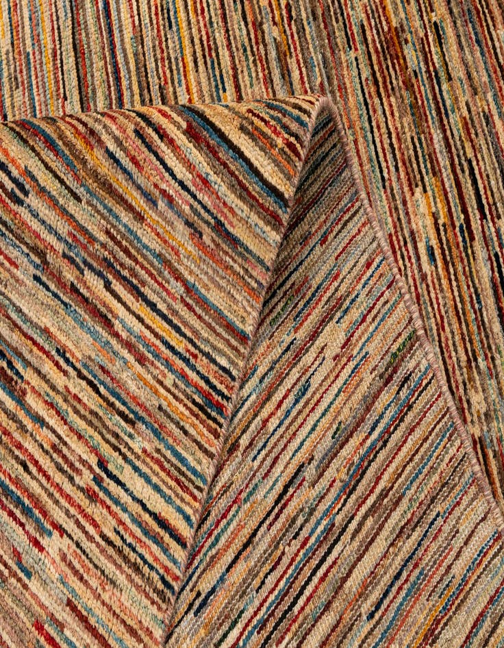 Detail image of 6' 6 x 9' 7  Hand Knotted Modern Ziegler Rug