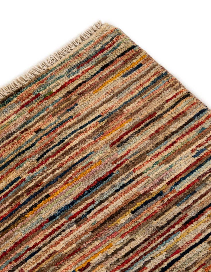 Detail image of 6' 6 x 9' 7  Hand Knotted Modern Ziegler Rug