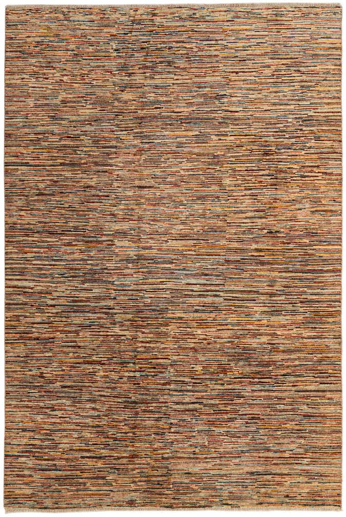 6' 6 x 9' 7 Hand Knotted Modern Ziegler Rug
