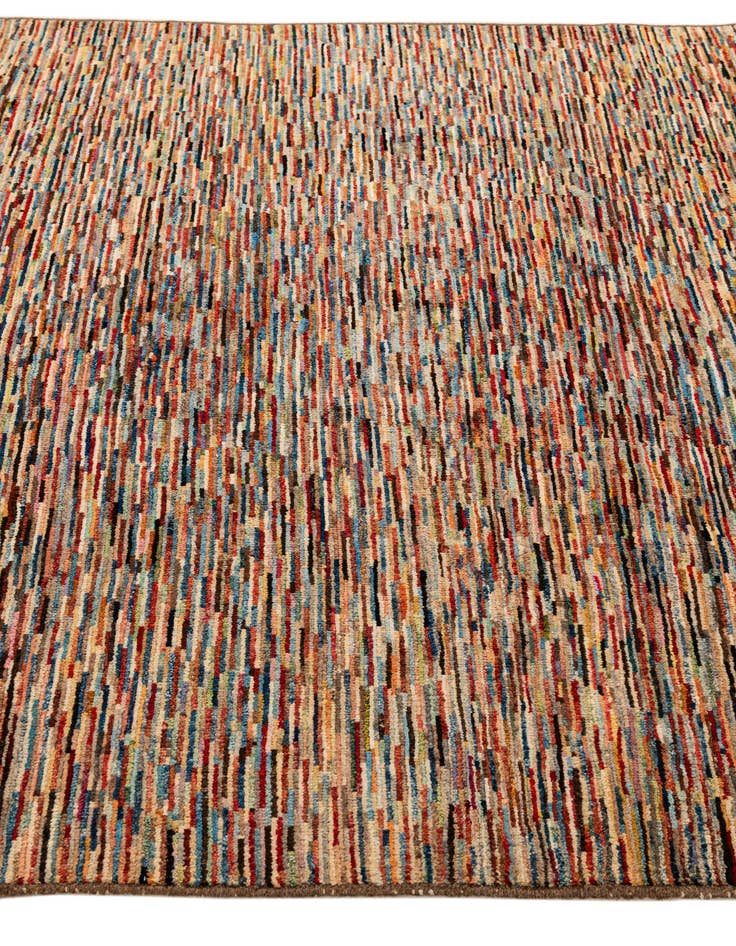 Detail image of 6' 7 x 9' 7 Hand Knotted Modern Ziegler Rug