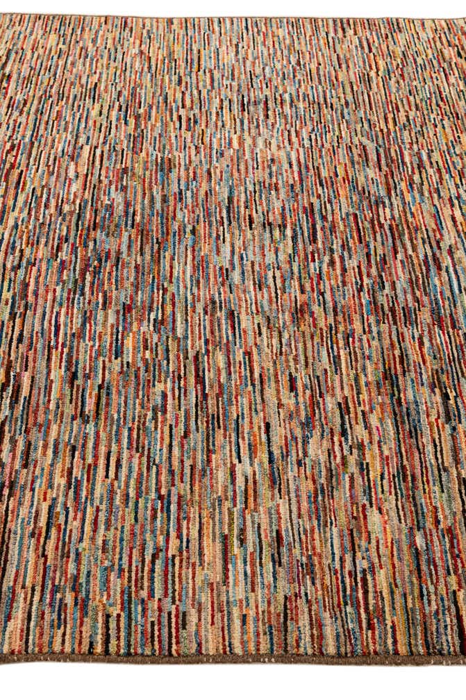 6' 7 x 9' 7 Hand Knotted Modern Ziegler Rug