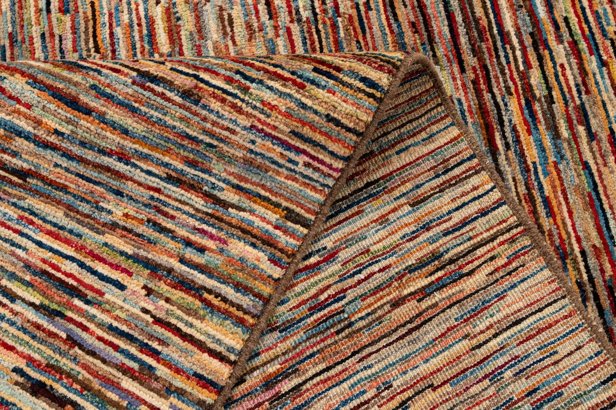 6' 7 x 9' 7 Hand Knotted Modern Ziegler Rug