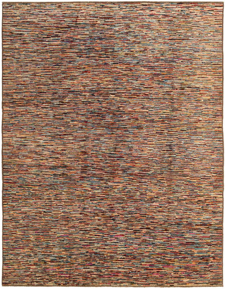 Detail image of 6' 7 x 9' 7 Hand Knotted Modern Ziegler Rug