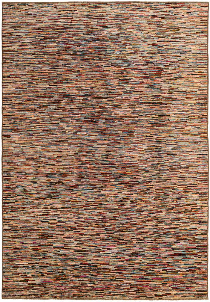 6' 7 x 9' 7 Hand Knotted Modern Ziegler Rug