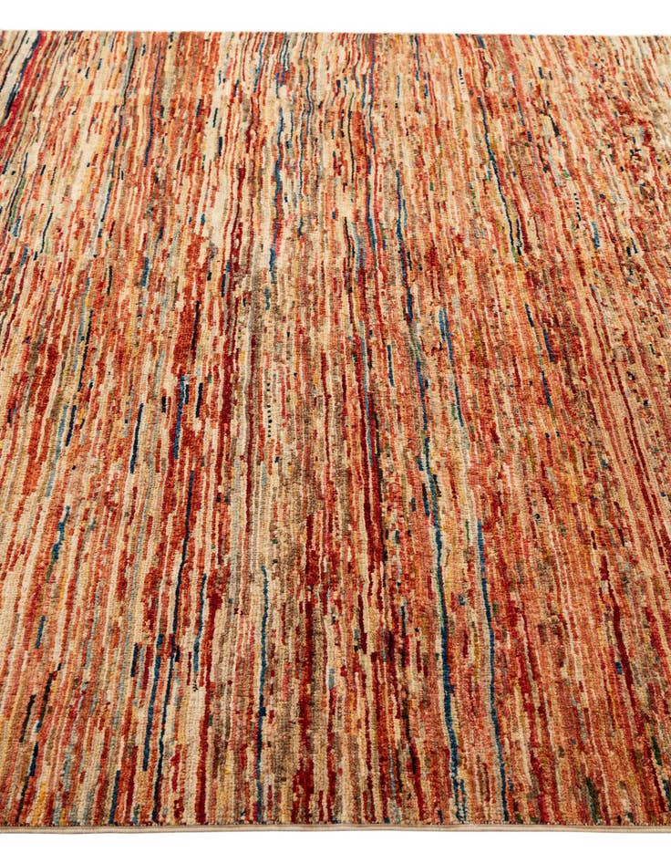 Detail image of 6' 6 x 9' 8  Hand Knotted Modern Ziegler Rug