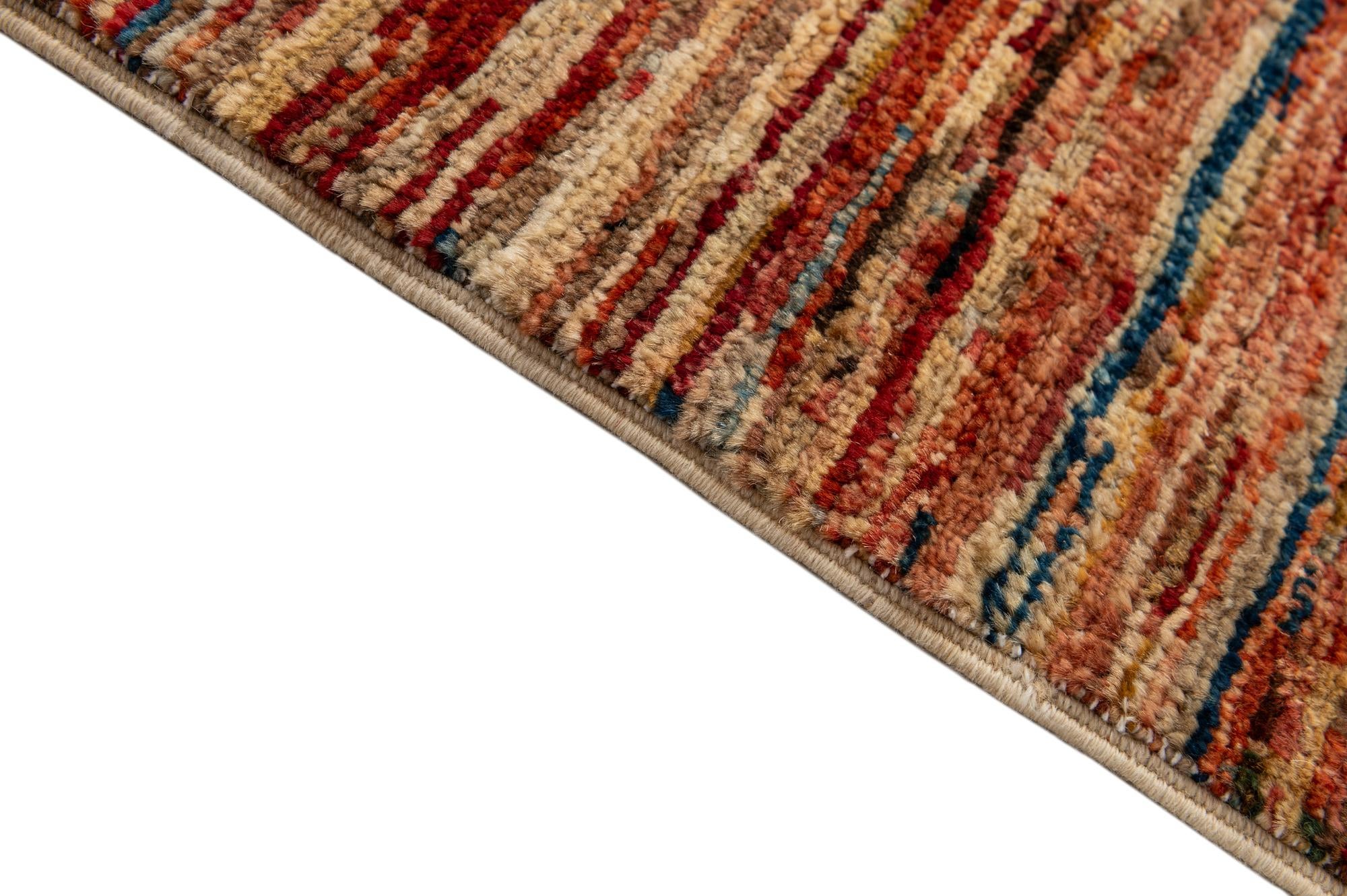 6' 6 x 9' 8 Hand Knotted Modern Ziegler Rug