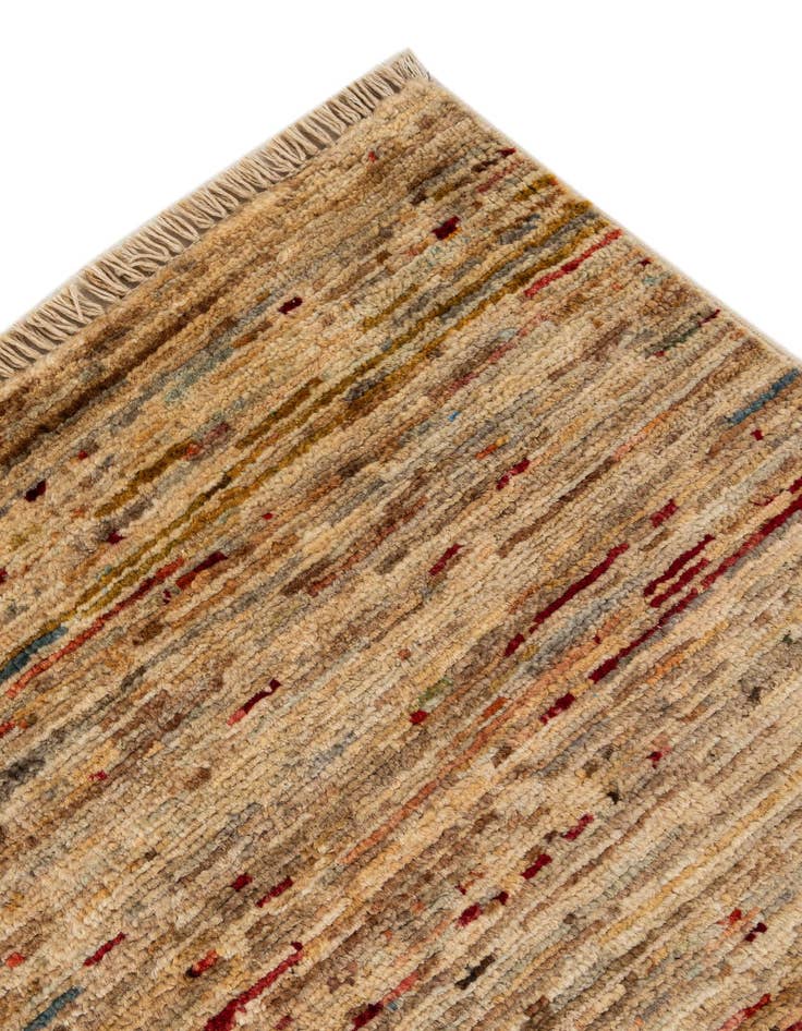 Detail image of 6' 6 x 9' 8  Hand Knotted Modern Ziegler Rug