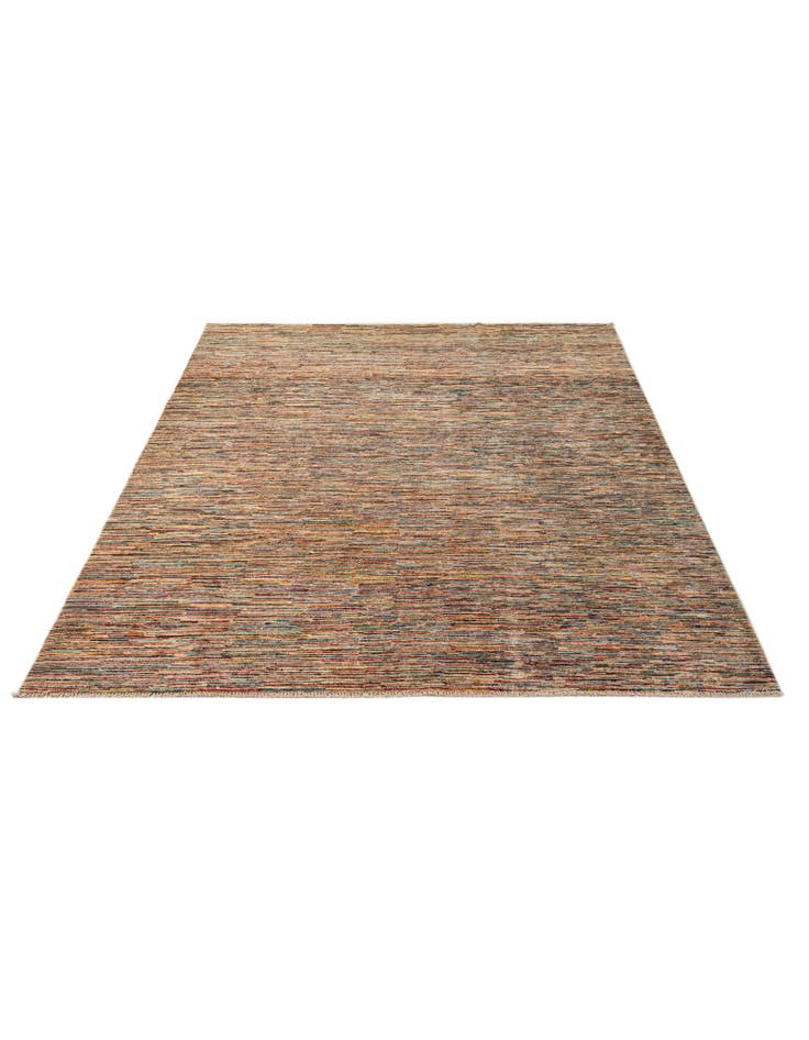 Detail image of 6' 6 x 9' 8 Hand Knotted Modern Ziegler Wool Rug