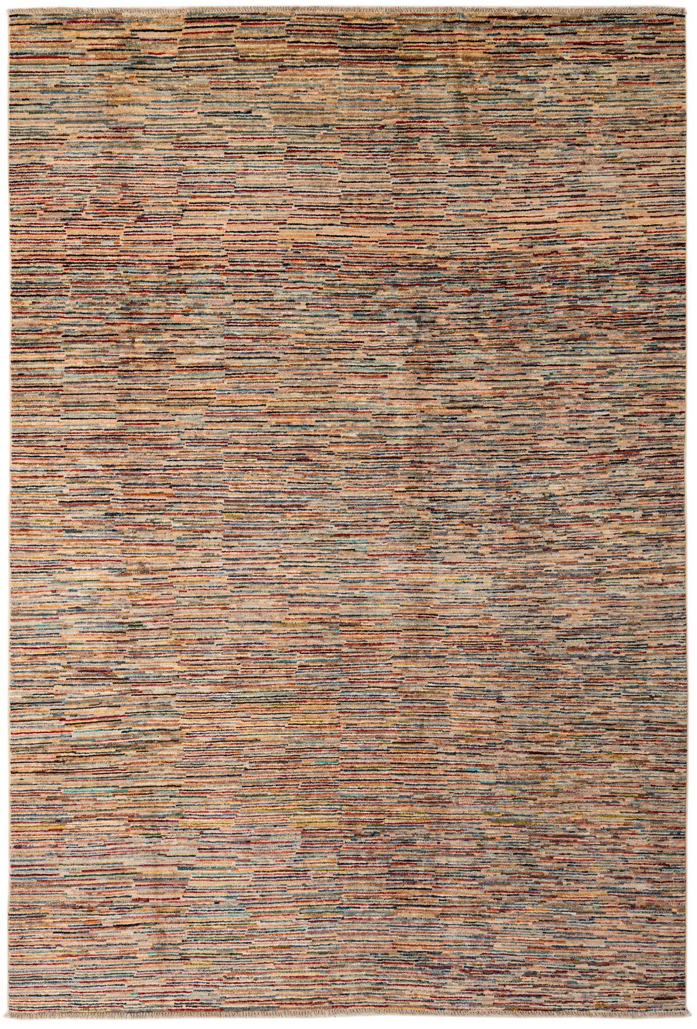 6' 6 x 9' 8 Hand Knotted Modern Ziegler Wool Rug