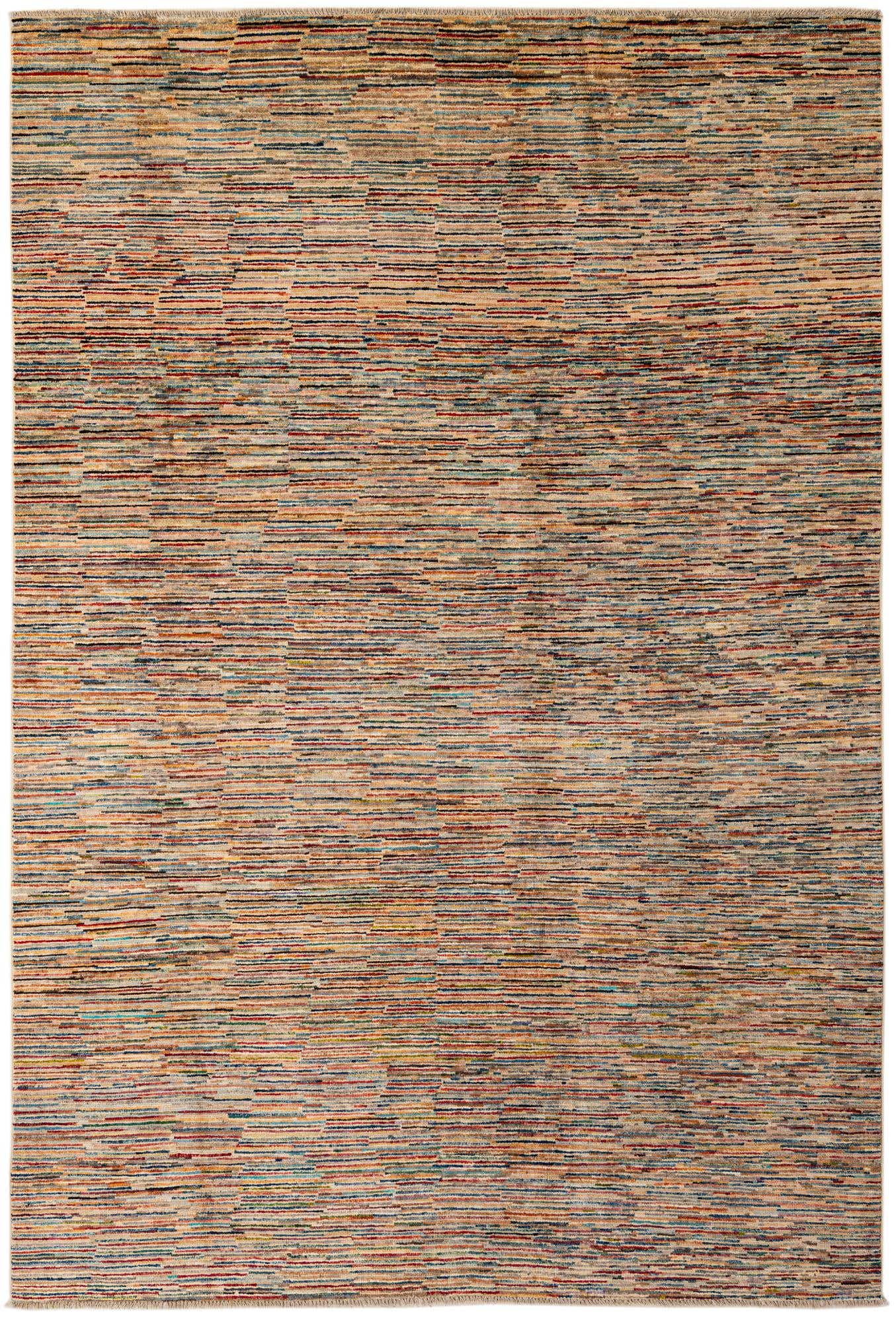 6' 6 x 9' 8 Hand Knotted Modern Ziegler Wool Rug