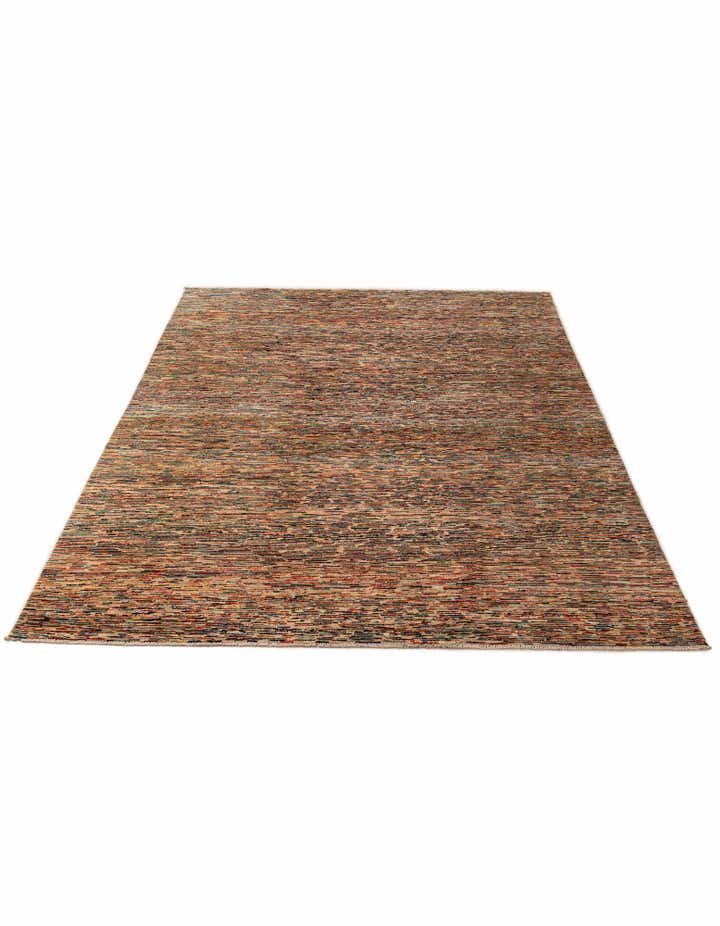 6' 7 x 9' 7 Hand Knotted Modern Ziegler Wool Rug