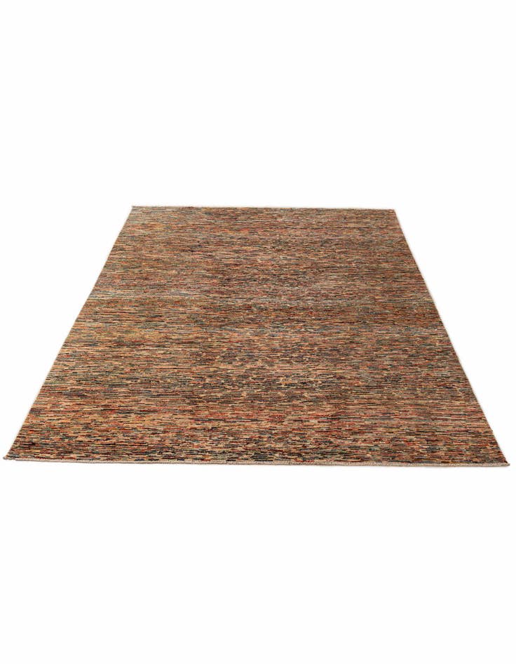 Detail image of 6' 7 x 9' 7 Hand Knotted Modern Ziegler Wool Rug
