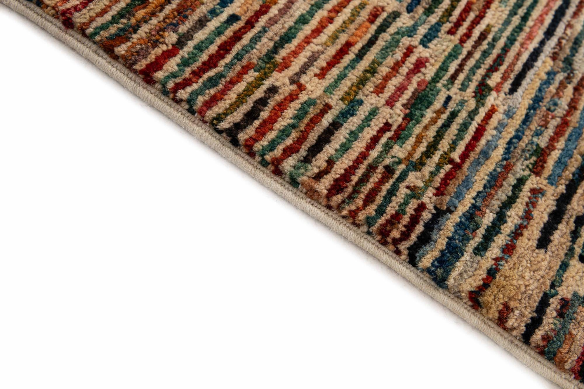 6' 7 x 9' 7 Hand Knotted Modern Ziegler Wool Rug
