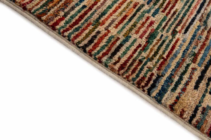 Detail image of 6' 7 x 9' 7 Hand Knotted Modern Ziegler Wool Rug