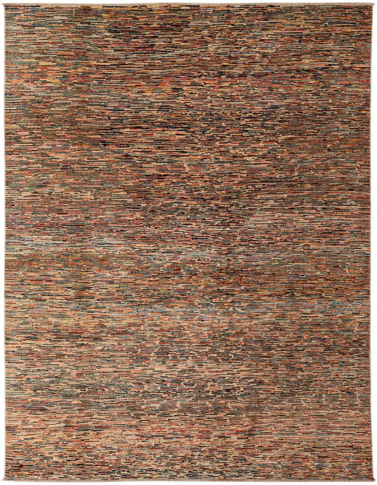 Detail image of 6' 7 x 9' 7 Hand Knotted Modern Ziegler Wool Rug