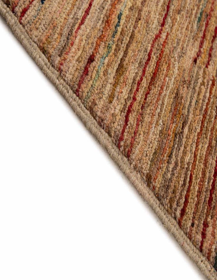 Detail image of 6' 10 x 9' 5  Hand Knotted Modern Ziegler Wool Rug