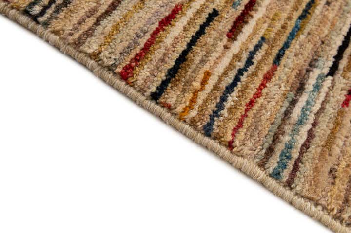 6' 9 x 9' 7 Hand Knotted Modern Ziegler Wool Rug