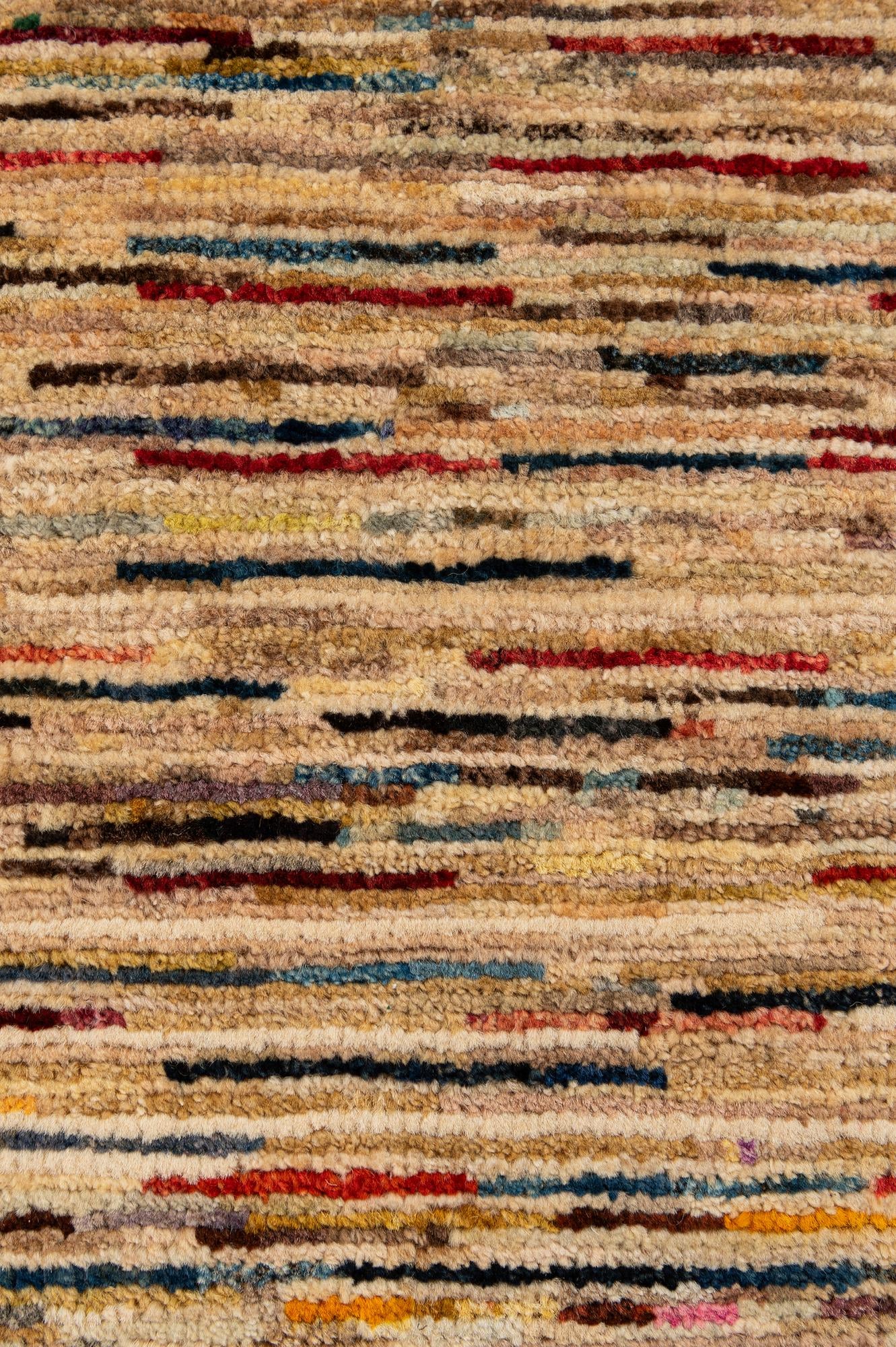 6' 9 x 9' 7 Hand Knotted Modern Ziegler Wool Rug