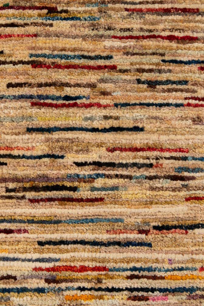 6' 9 x 9' 7 Hand Knotted Modern Ziegler Wool Rug