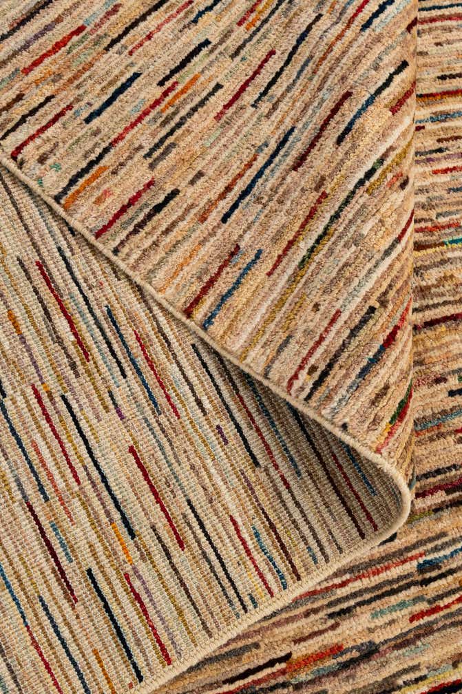 6' 9 x 9' 7 Hand Knotted Modern Ziegler Wool Rug