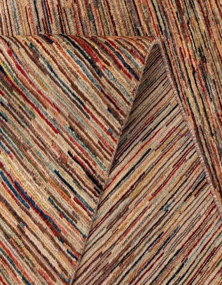 Detail image of 6' 6 x 9' 8  Hand Knotted Modern Ziegler Rug