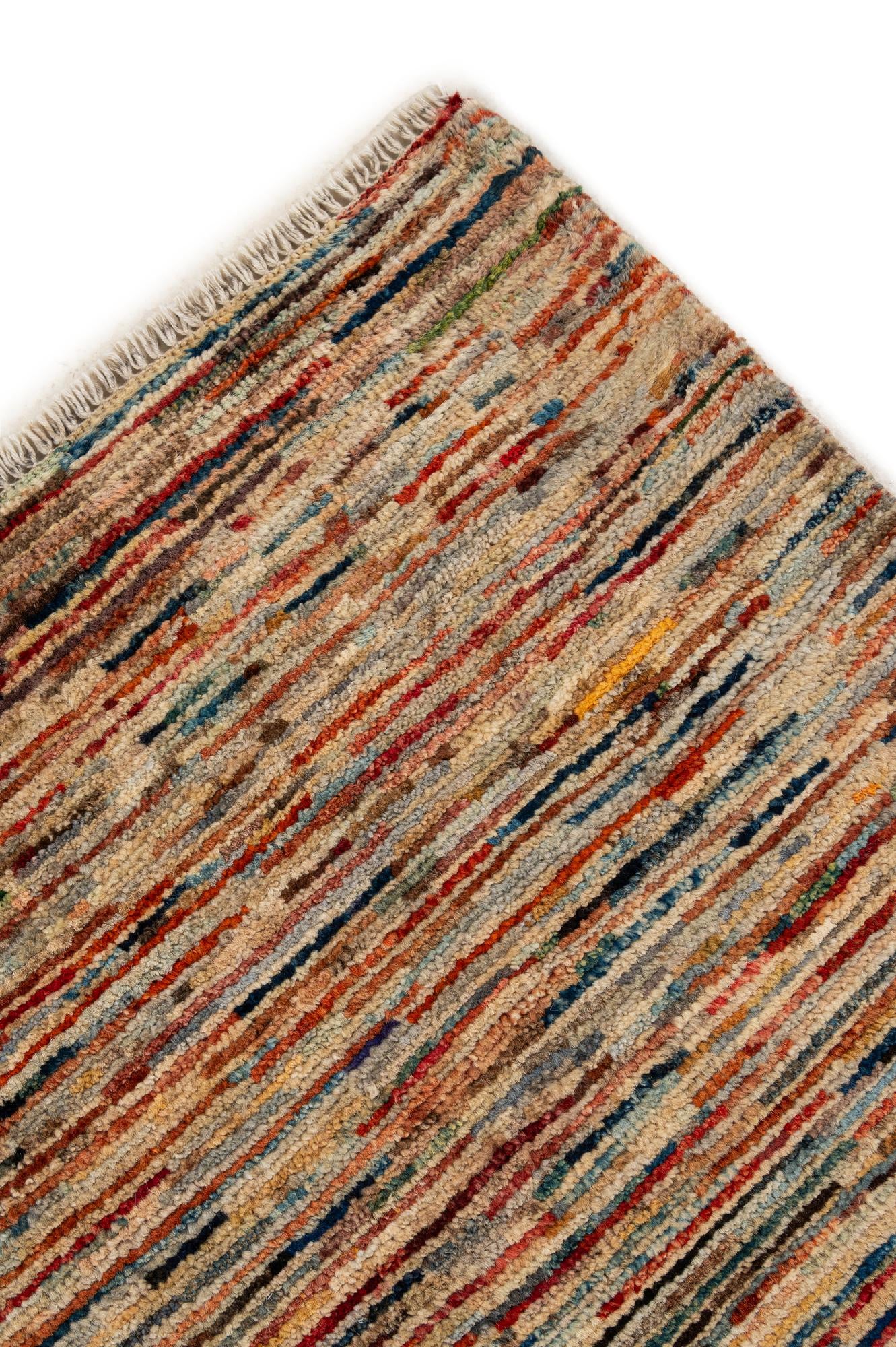 6' 6 x 9' 8 Hand Knotted Modern Ziegler Rug
