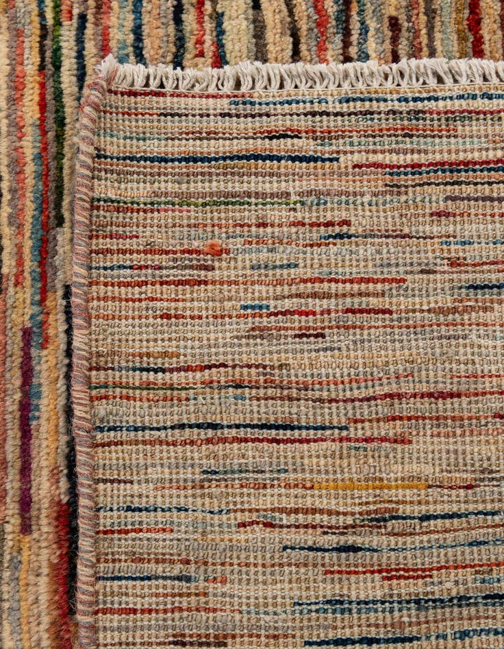 Detail image of 6' 6 x 9' 8  Hand Knotted Modern Ziegler Rug